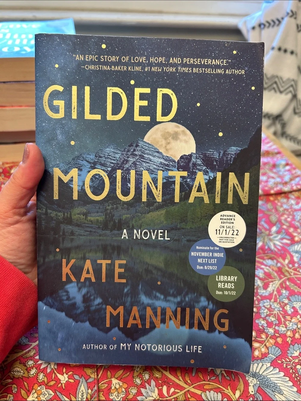 Gilded Mountain by Kate Manning